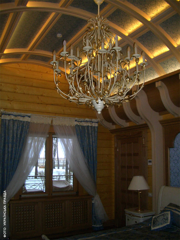Охотничий домик Януковича – 35 комнат и все из дерева (фото, видео)