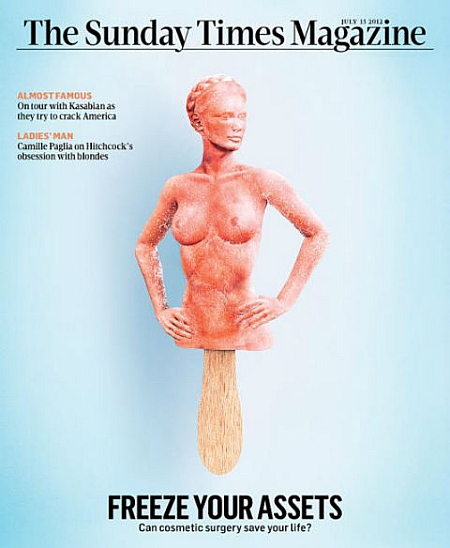 Тимошенко на обложке журнала The Sunday Times.